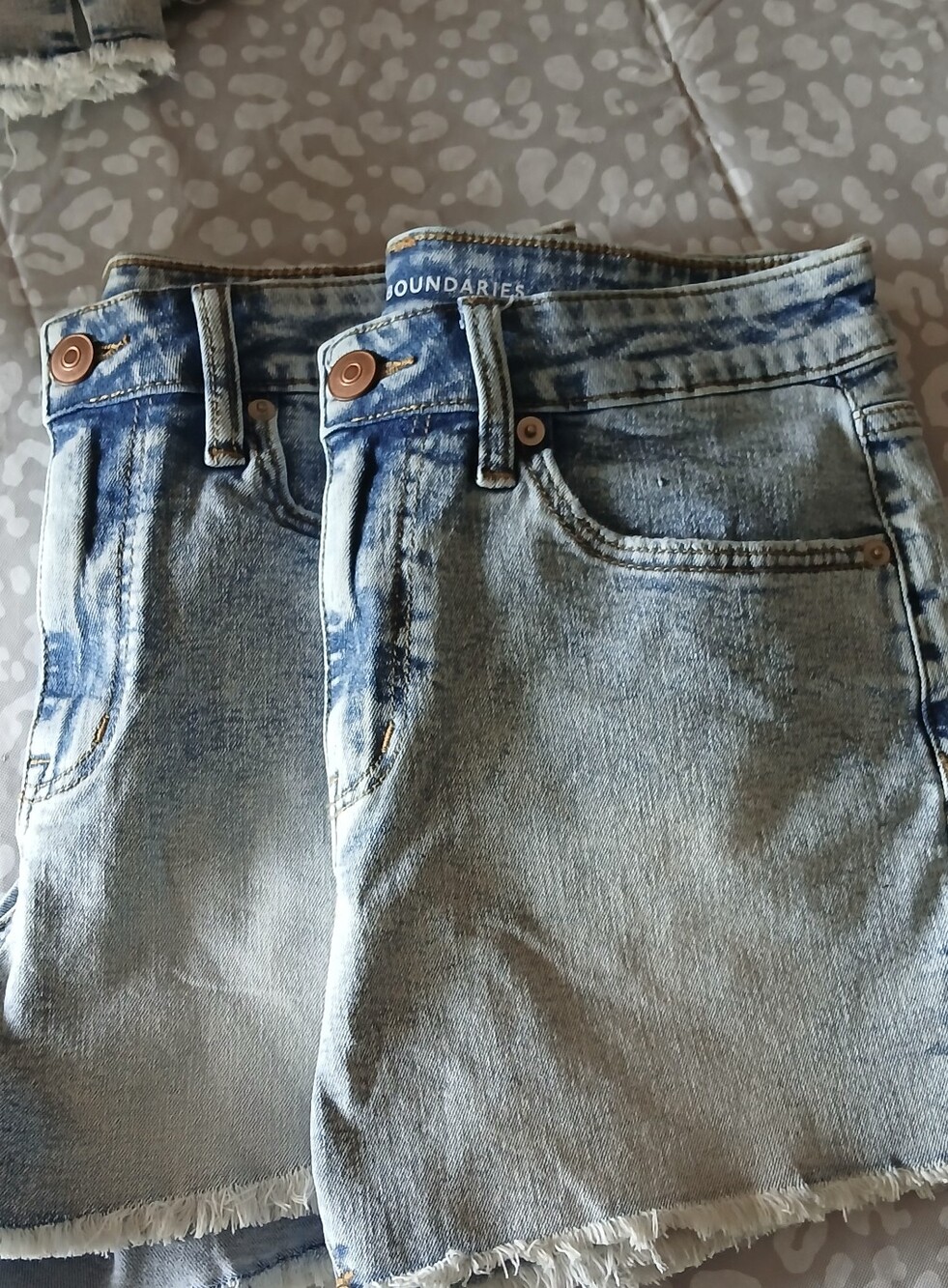 NB set of 2 Sretrch Denim Short